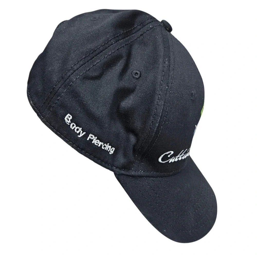 Cuttin' Up Studio Embroidery Tongue‎ Hat Body Piercing You Pick It We Stick It
